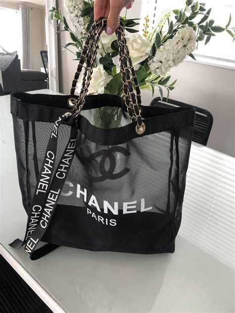 chanel mesh vip tote|chanel tote bags.